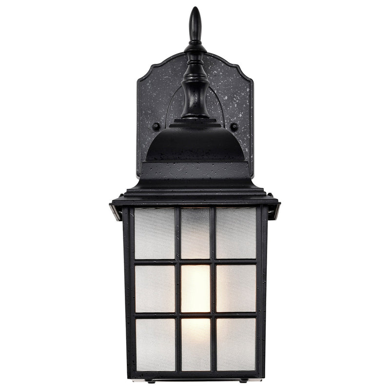 Nuvo Lighting 60-4906 One Light Wall Lantern, Textured Black