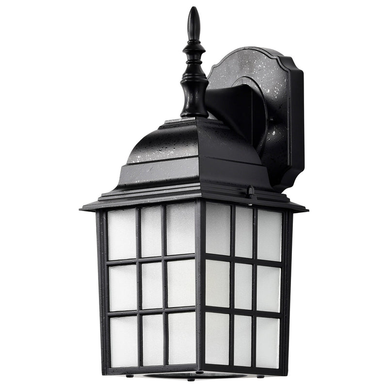 Nuvo Lighting 60-4906 One Light Wall Lantern, Textured Black