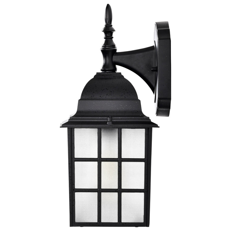 Nuvo Lighting 60-4906 One Light Wall Lantern, Textured Black