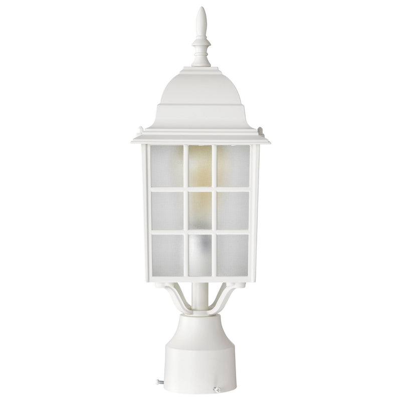 Nuvo Lighting 60-4907 One Light Post Lantern, White
