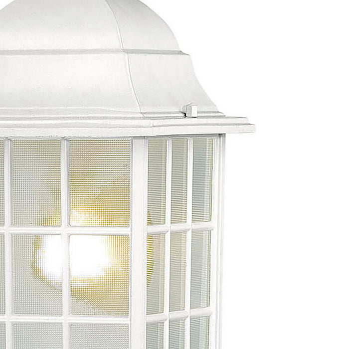 Nuvo Lighting 60-4911 One Light Hanging Lantern, White