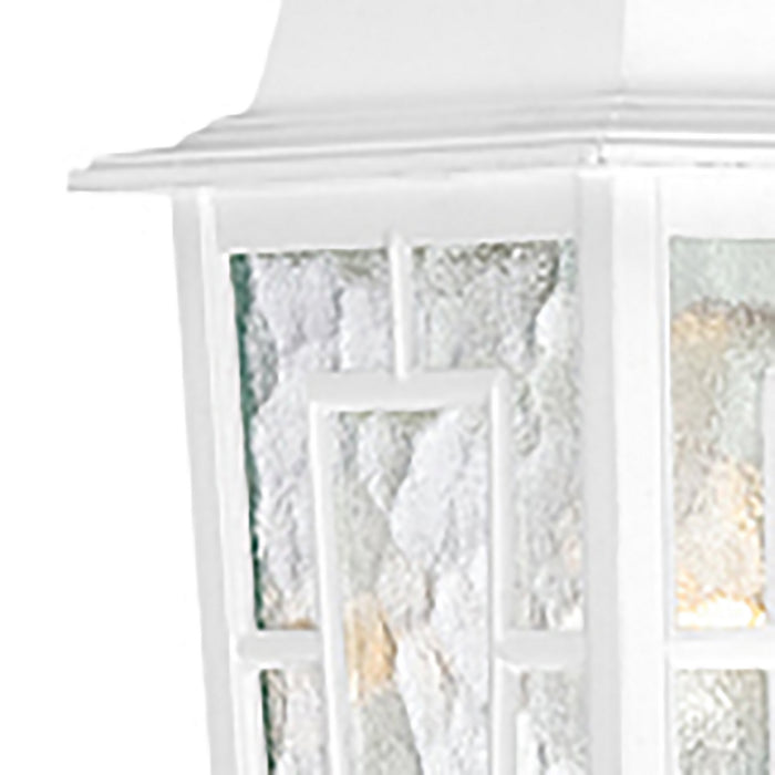 Nuvo Lighting 60-4921 One Light Wall Lantern, White