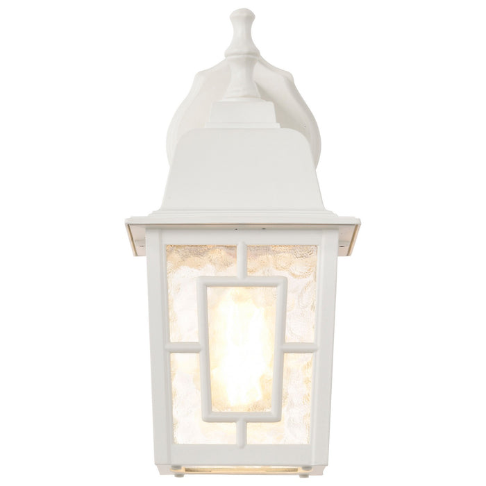 Nuvo Lighting 60-4921 One Light Wall Lantern, White
