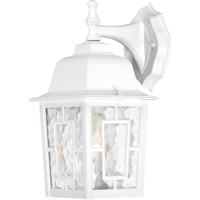 Nuvo Lighting 60-4921 One Light Wall Lantern, White