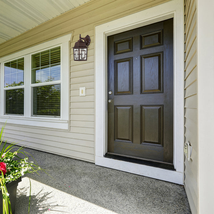 Nuvo Lighting 60-4922 One Light Wall Lantern, Rustic Bronze