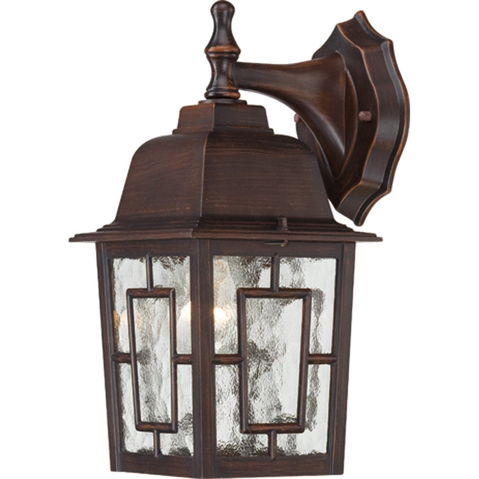 Nuvo Lighting 60-4922 One Light Wall Lantern, Rustic Bronze