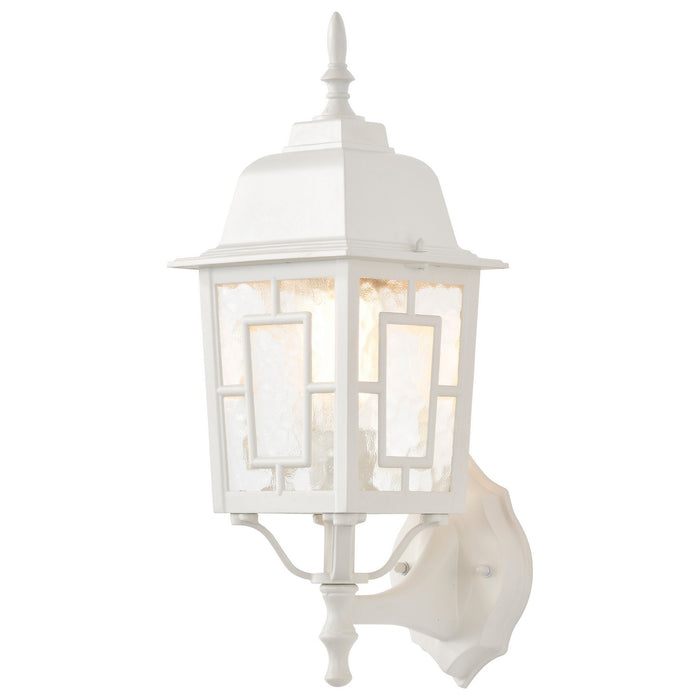 Nuvo Lighting 60-4924 One Light Wall Lantern, White