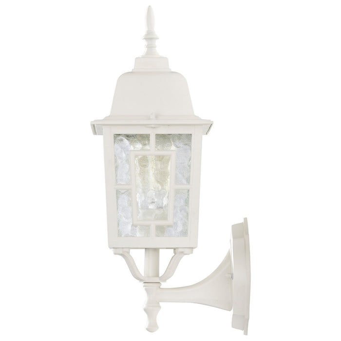 Nuvo Lighting 60-4924 One Light Wall Lantern, White