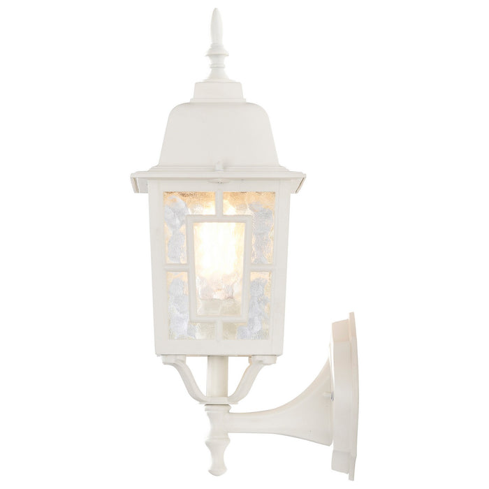 Nuvo Lighting 60-4924 One Light Wall Lantern, White