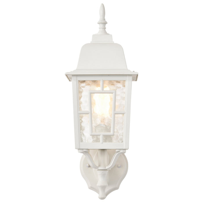 Nuvo Lighting 60-4924 One Light Wall Lantern, White