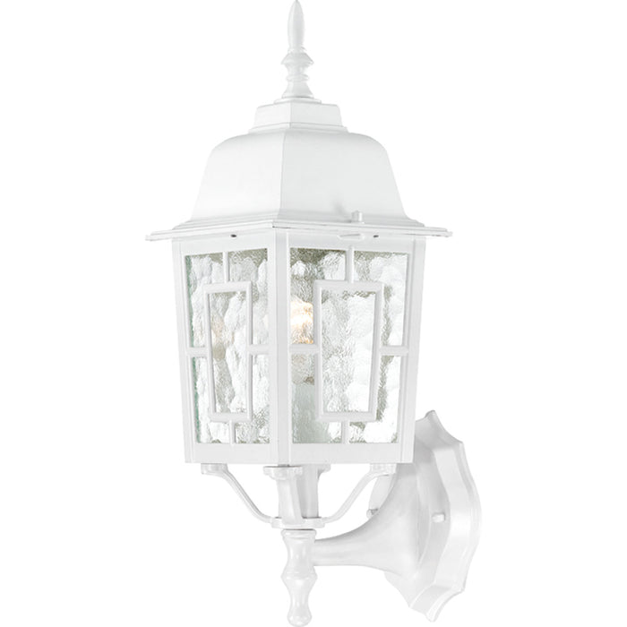 Nuvo Lighting 60-4924 One Light Wall Lantern, White