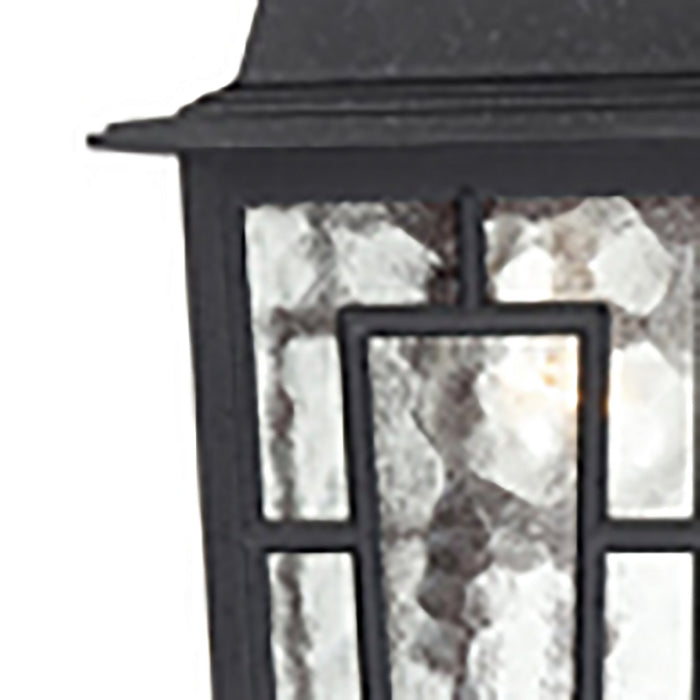 Nuvo Lighting 60-4933 One Light Hanging Lantern, Textured Black