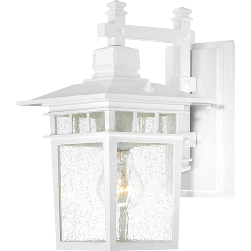 Nuvo Lighting 60-4951 One Light Wall Lantern, White