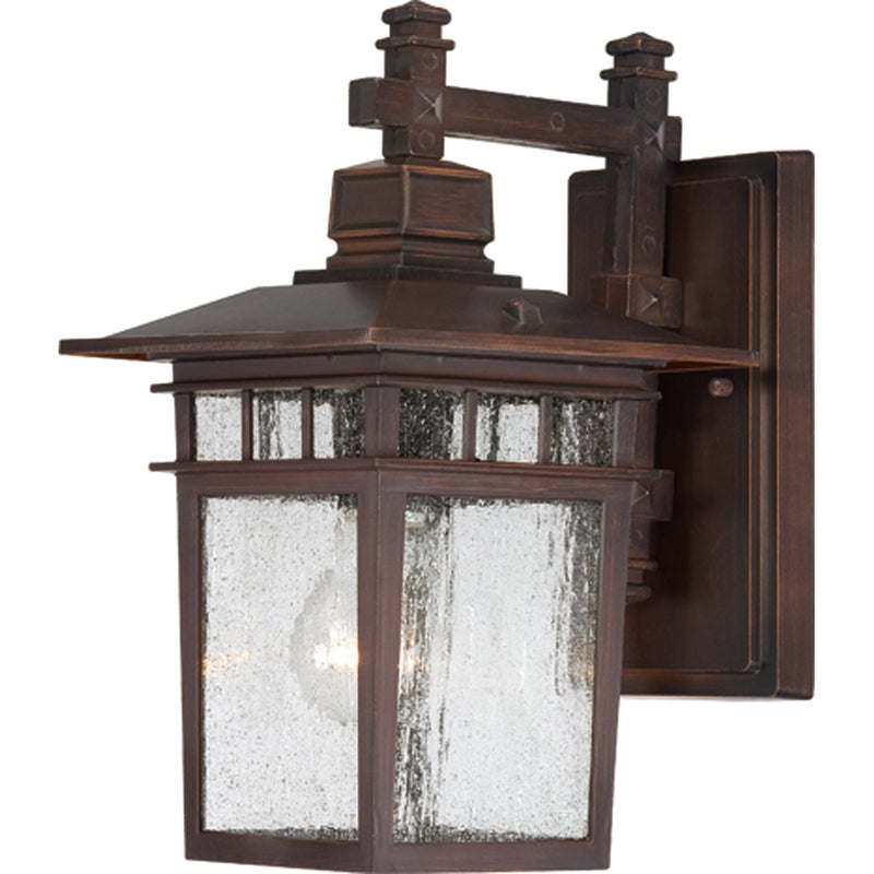 Nuvo Lighting 60-4952 One Light Wall Lantern, Rustic Bronze