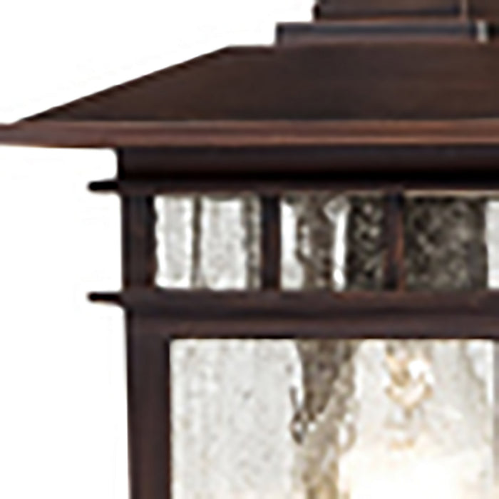 Nuvo Lighting 60-4955 One Light Hanging Lantern, Rustic Bronze