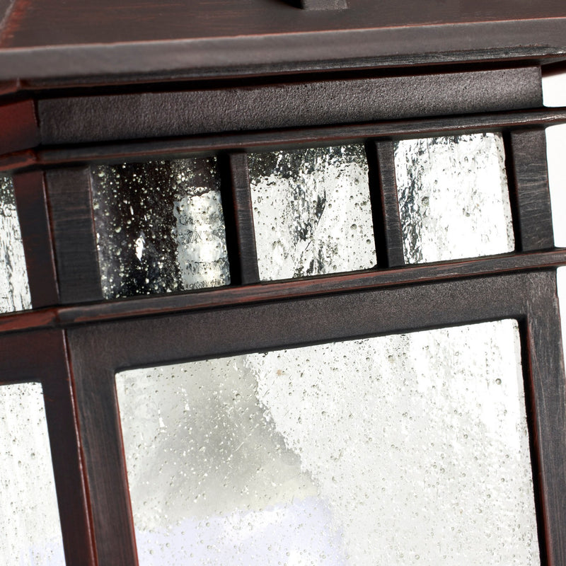 Nuvo Lighting 60-4955 One Light Hanging Lantern, Rustic Bronze