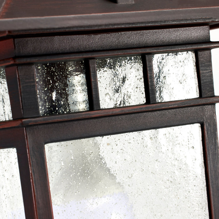 Nuvo Lighting 60-4955 One Light Hanging Lantern, Rustic Bronze