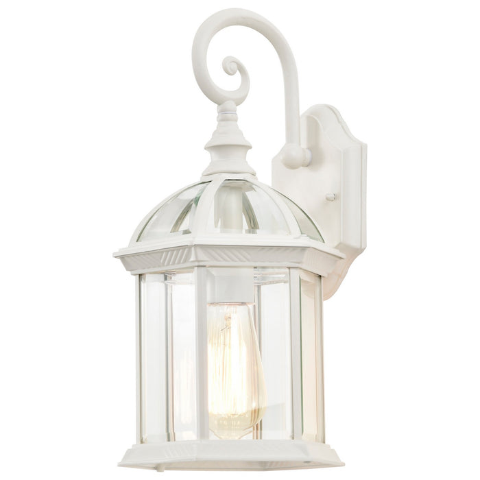Nuvo Lighting 60-4961 One Light Wall Lantern, White