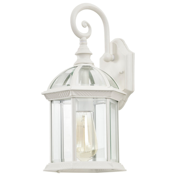 Nuvo Lighting 60-4961 One Light Wall Lantern, White