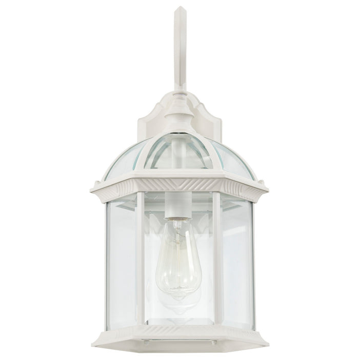 Nuvo Lighting 60-4964 One Light Wall Lantern, White