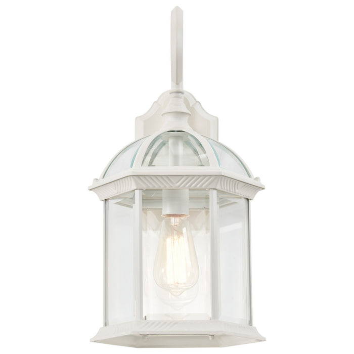 Nuvo Lighting 60-4964 One Light Wall Lantern, White