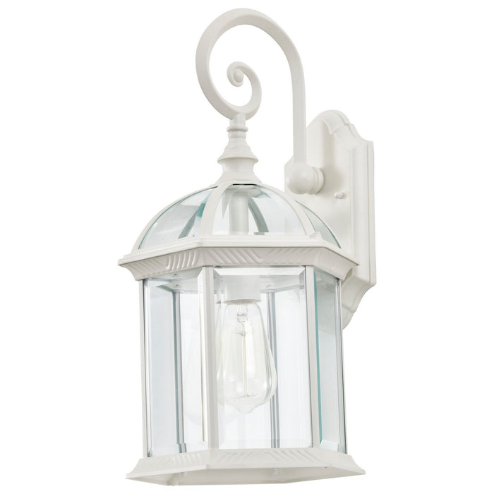 Nuvo Lighting 60-4964 One Light Wall Lantern, White