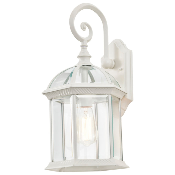 Nuvo Lighting 60-4964 One Light Wall Lantern, White