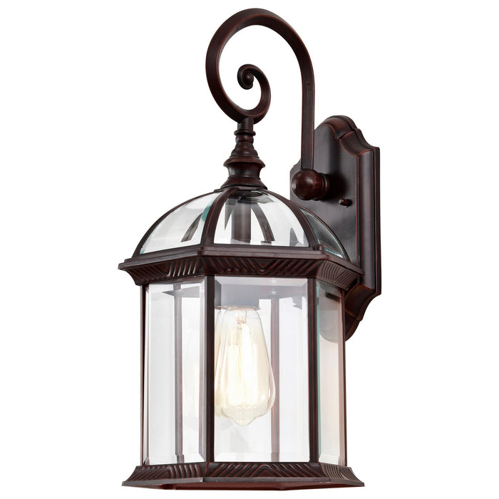 Nuvo Lighting 60-4965 One Light Wall Lantern, Rustic Bronze