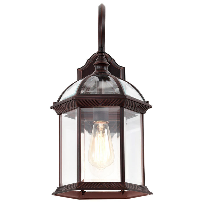 Nuvo Lighting 60-4965 One Light Wall Lantern, Rustic Bronze