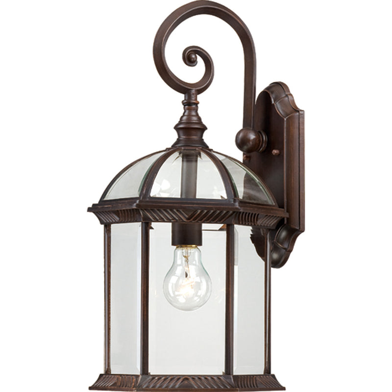 Nuvo Lighting 60-4965 One Light Wall Lantern, Rustic Bronze