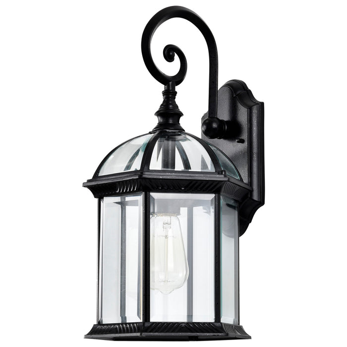 Nuvo Lighting 60-4966 One Light Wall Lantern, Textured Black