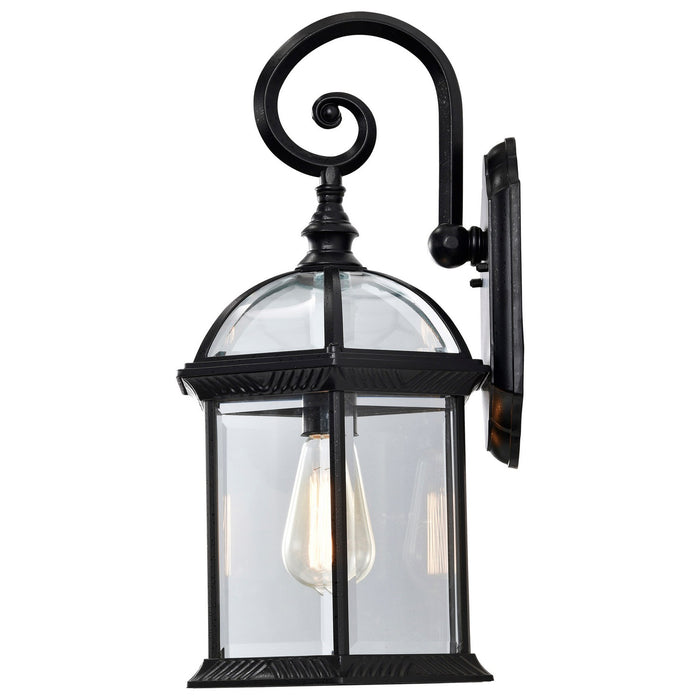 Nuvo Lighting 60-4966 One Light Wall Lantern, Textured Black