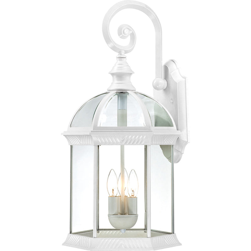 Nuvo Lighting 60-4967 Three Light Outdoor Wall Lantern, White