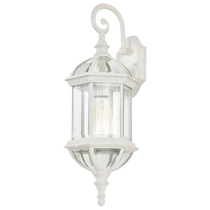 Nuvo Lighting 60-4971 One Light Wall Lantern, White