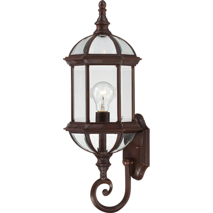 Nuvo Lighting 60-4972 One Light Wall Lantern, Rustic Bronze