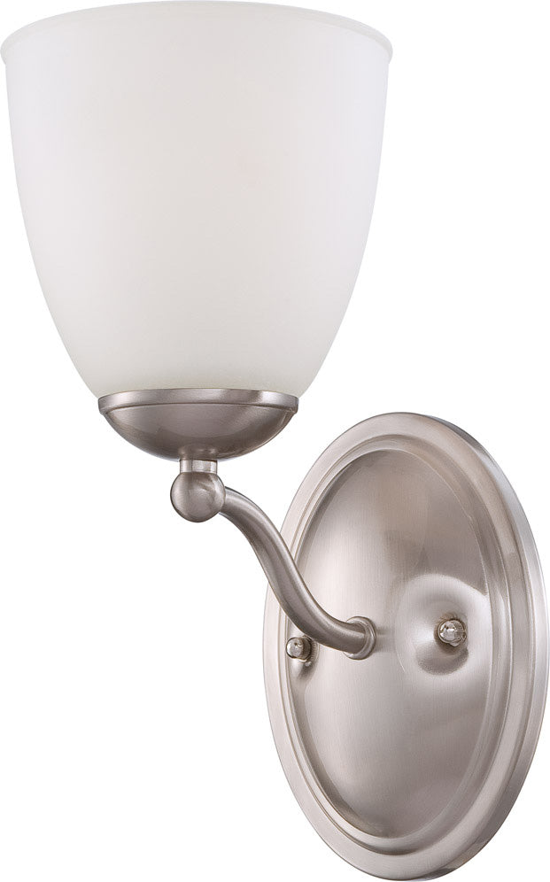 Nuvo Lighting 60-5031 One Light Vanity, Brushed Nickel