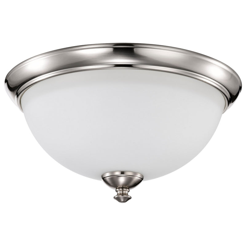 Nuvo Lighting 60-5041 Three Light Flush Mount, Brushed Nickel
