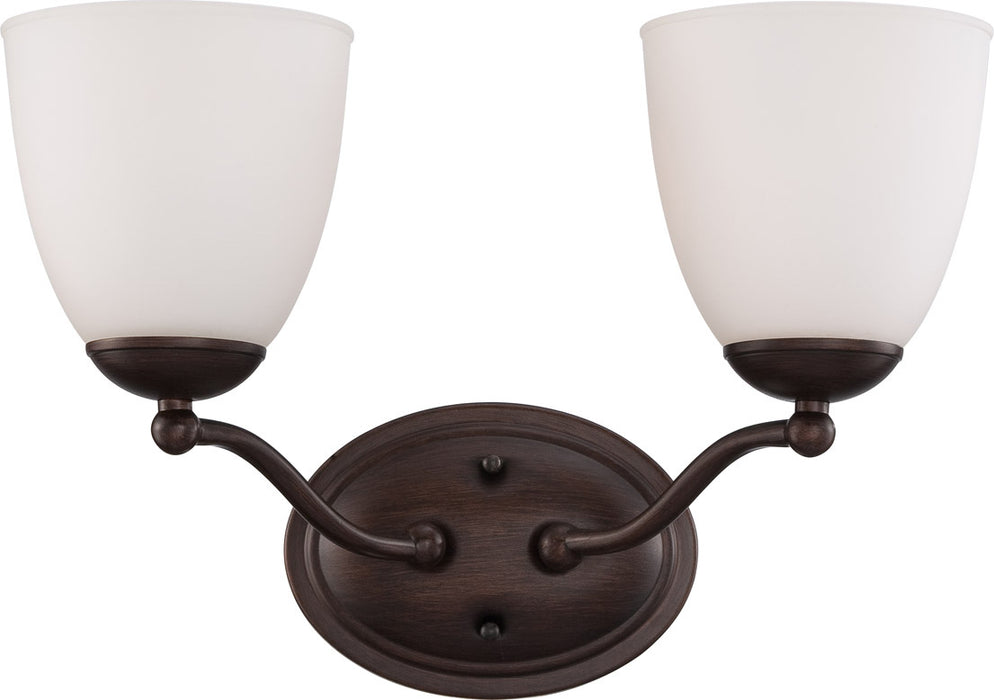 Nuvo Lighting 60-5132 Two Light Vanity, Prairie Bronze