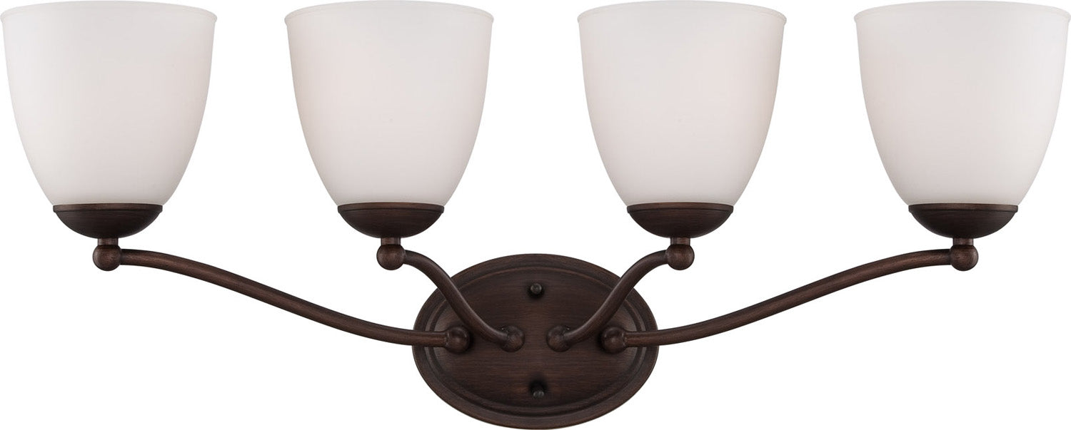 Nuvo Lighting 60-5134 Four Light Vanity, Prairie Bronze