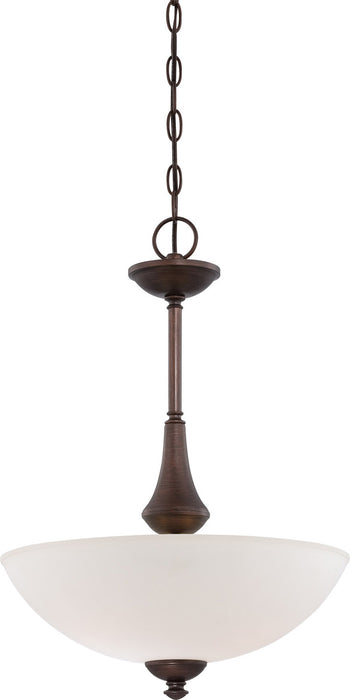 Nuvo Lighting 60-5138 Three Light Pendant, Prairie Bronze