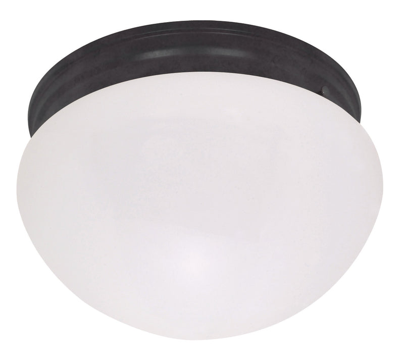 Nuvo Lighting 60-2645 Two Light Flush Mount, Mahogany Bronze