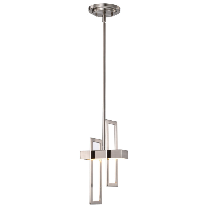 Nuvo Lighting 62-106 LED Pendant, Brushed Nickel