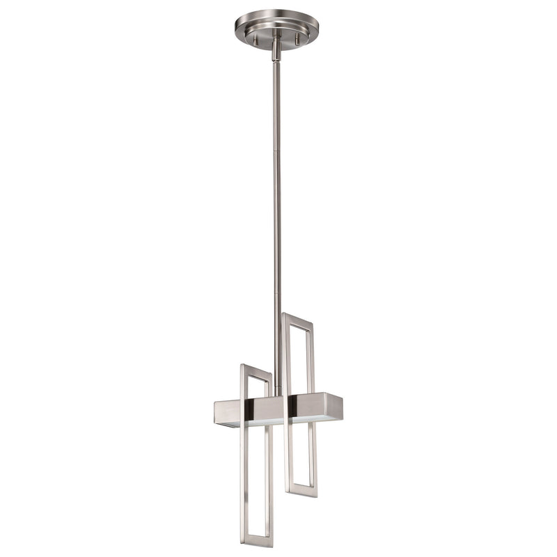 Nuvo Lighting 62-106 LED Pendant, Brushed Nickel