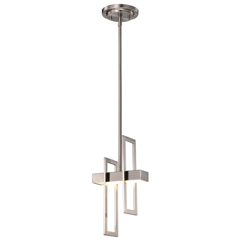 Nuvo Lighting 62-106 LED Pendant, Brushed Nickel