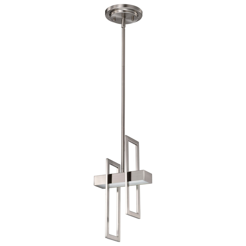 Nuvo Lighting 62-106 LED Pendant, Brushed Nickel