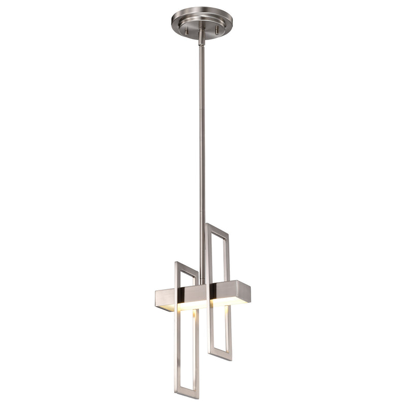 Nuvo Lighting 62-106 LED Pendant, Brushed Nickel