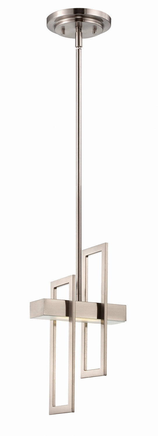 Nuvo Lighting 62-106 LED Pendant, Brushed Nickel