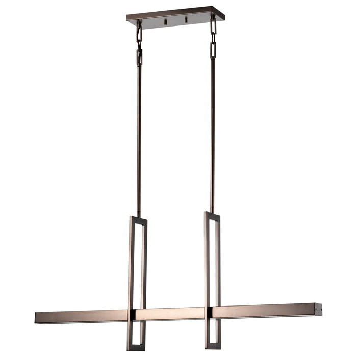 Nuvo Lighting 62-116 LED Island Pendant, Hazel Bronze