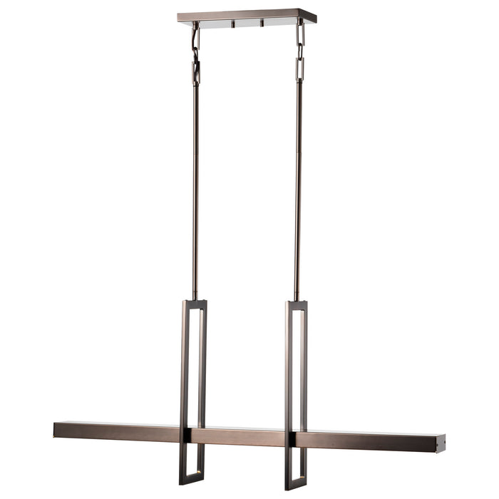 Nuvo Lighting 62-116 LED Island Pendant, Hazel Bronze