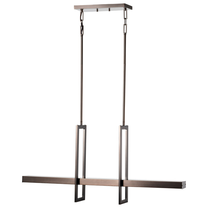 Nuvo Lighting 62-116 LED Island Pendant, Hazel Bronze